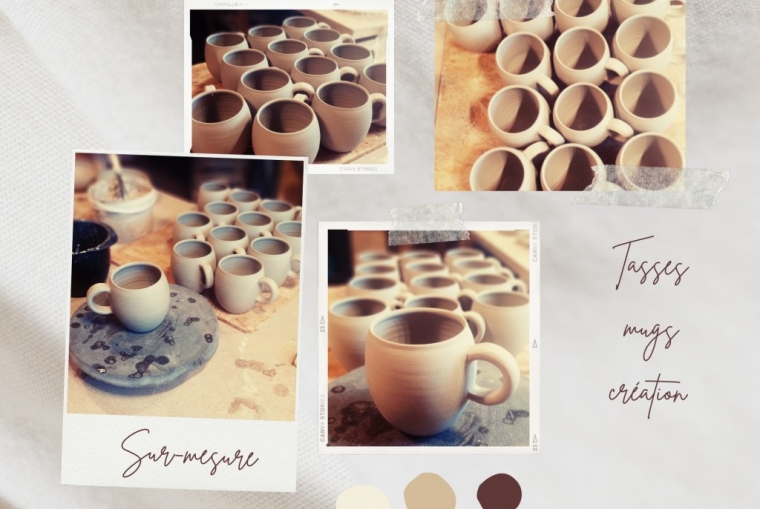 Commande de tasses sur-mesure